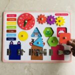 Busy Board with Locks and Latches