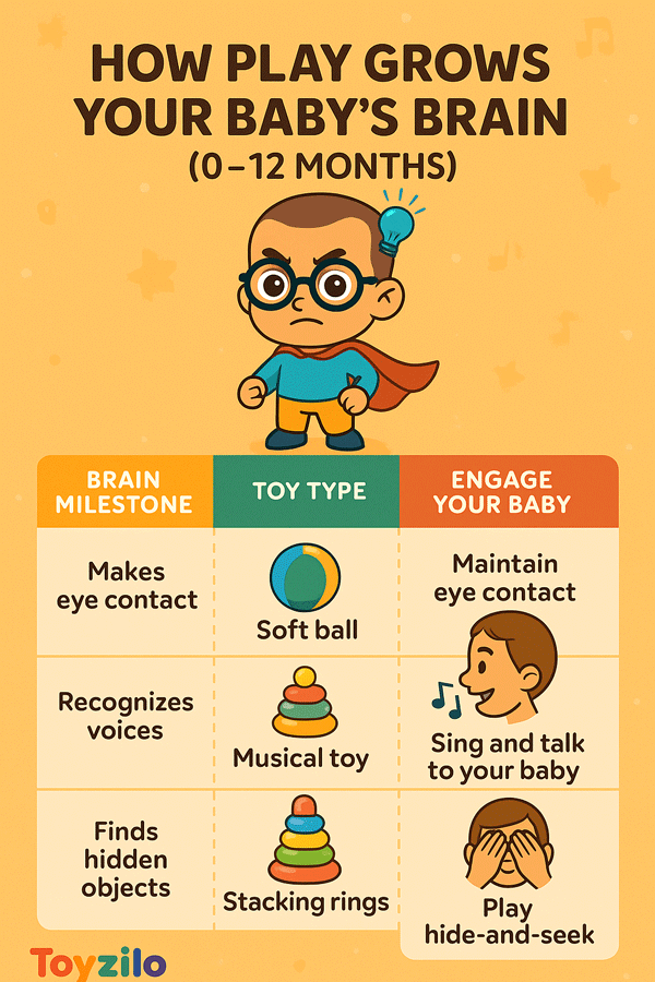 How Play Grows Your Baby’s Brain (0–12 Months)