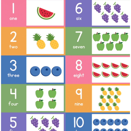 Nursery Number Tracing Book