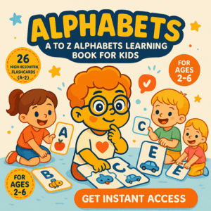 Zilo Alphabets – A to Z Digital Learning Book for Kids